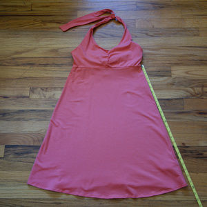 Prana Beachside Dress Summer Peach Halter